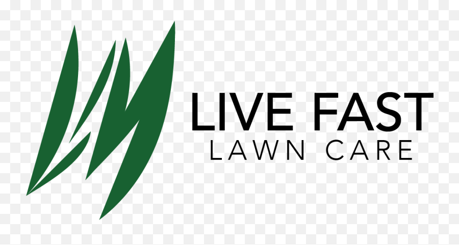Live Fast Lawn Care - Vertical Emoji,Lawn Care Logo