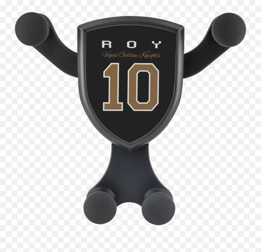 Vegas Golden Knights Nicolas Roy Wireless Car Phone Charger With Mount - Battery Charger Emoji,Vegas Golden Knights Logo