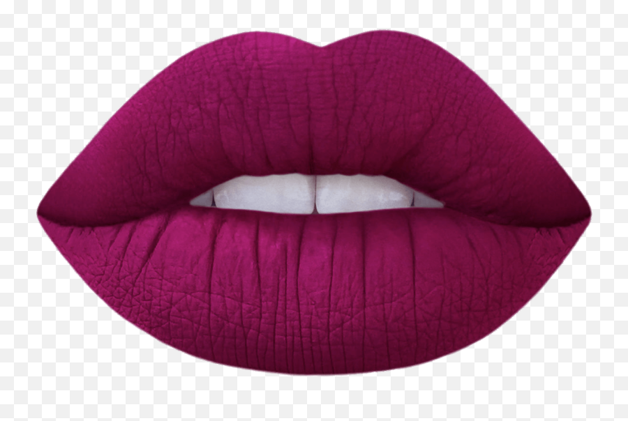 Download Berry Red Lipstick On Lips Png - Lime Crime Lipstick On Lips Transparent Background Emoji,Lips Png