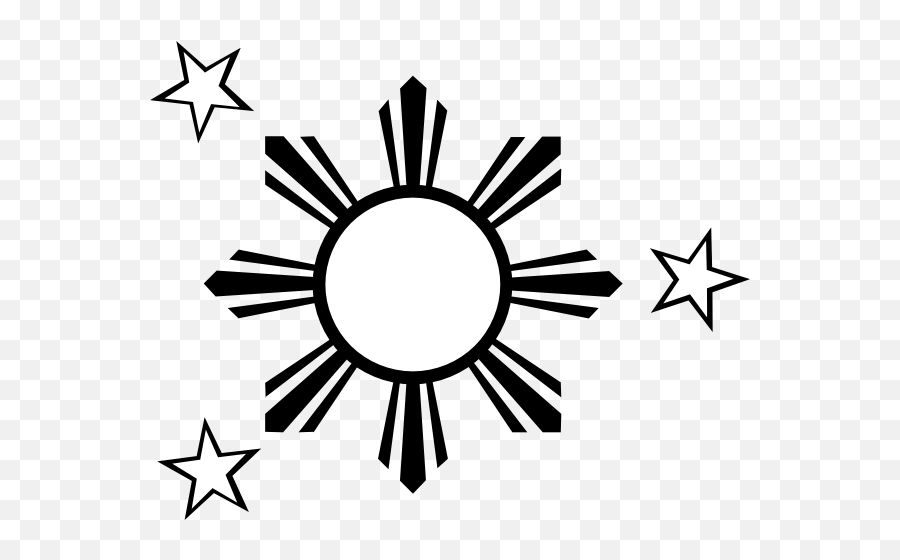 Download Sun Clipart Three Star - Golden State Warriors Sun Philippine Flag Vector Emoji,Golden State Warriors Logo