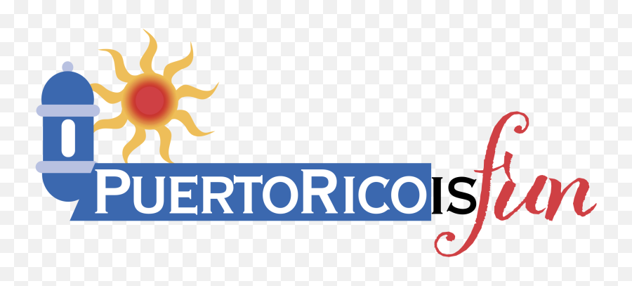 Puerto Rico Is Fun Logo Png Transparent - Language Emoji,Fun Logo