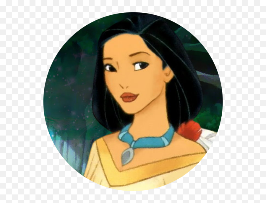 Pocahontas Disney Princess The Walt - Pocahontas Princess In Circle Emoji,Pocahontas Png
