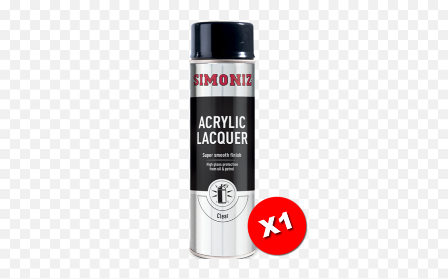 Simoniz Clear Lacquer High Gloss Acrylic Spray Paint 500ml Simp22d - Car Clear Lacquer Spray Emoji,Transparent Spray Paints