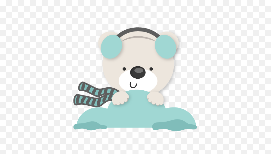 Transparent Png Cute Bear Clipart Png - Bear Transparent Background Cute Emoji,Polar Bear Clipart