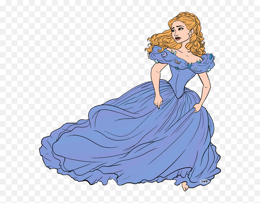 Cinderella Live Action Cartoon - Cinderella 2015 Clipart Emoji,Action Clipart