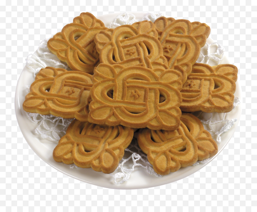 Plate Of Speculoos Png Image - Purepng Free Transparent Biscuits Plate Png Emoji,Plate Transparent Background