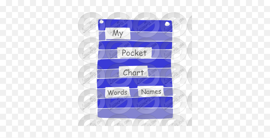 Pocket Chart Stencil For Classroom Therapy Use - Great Horizontal Emoji,Pocket Clipart