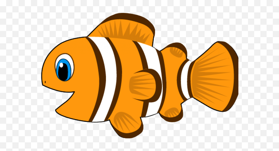 School Of Tropical Fish - Clipart Cute Cartoon Fish Emoji,School Of Fish Png