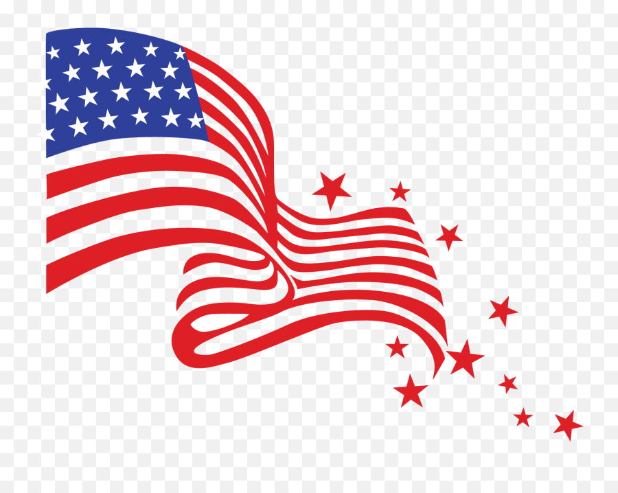 Banner Clipart American Flag Banner American Flag - Transparent Background Us Flag Clipart Emoji,Banner Clipart