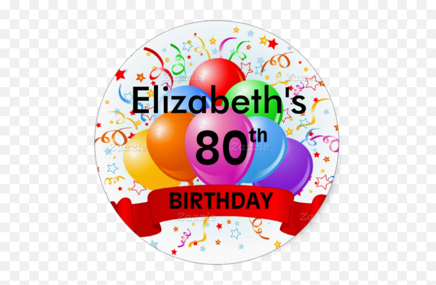 80th Birthday Ideas - The Best Party Ideas Gifts Happy 75th Birthday Banner Emoji,60th Birthday Clipart