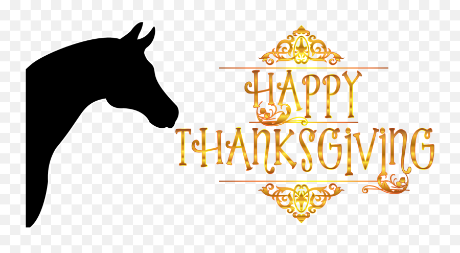 Clipart Thanksgiving Horse Clipart Thanksgiving Horse - Happy Thanksgiving Day Thanksgiving Horses Emoji,Horse Clipart