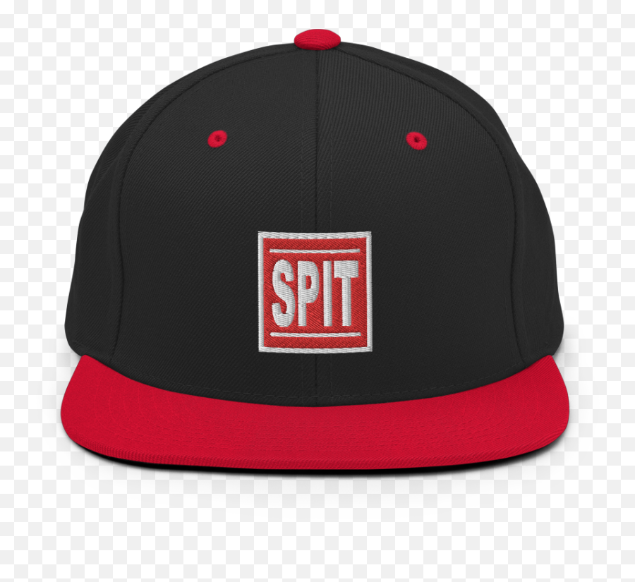 Spit Box Logo Snapback Red Emoji,Red Box Logo