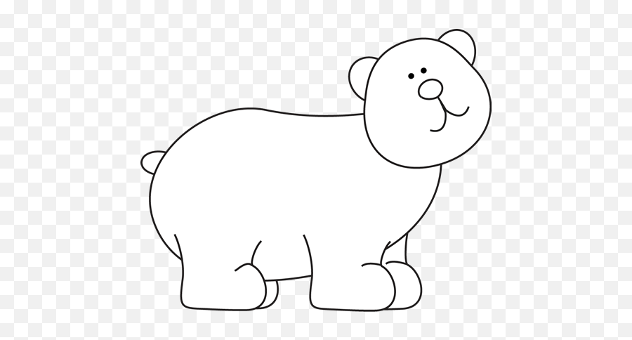Bear Clip Art - Bear Images Cute Bear Clip Art Black And White Emoji,Bear Clipart