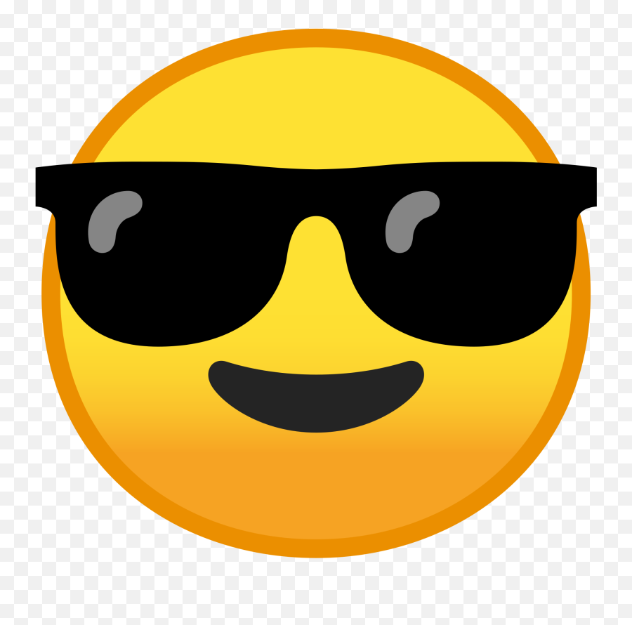 10012 Smiling Face With Sunglasses Icon - Emoji,Cool Emoji Png