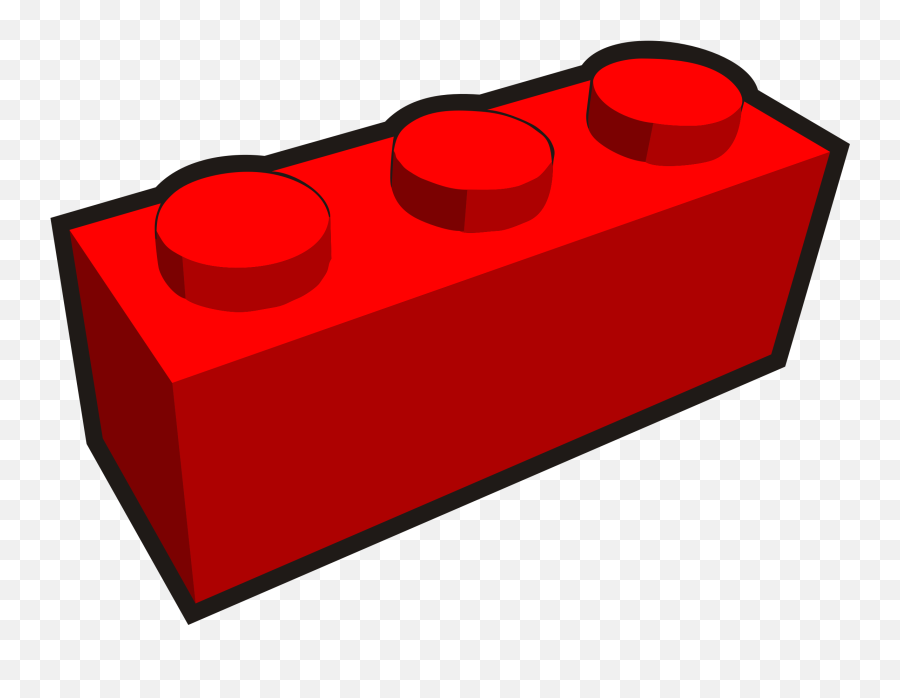 Lego Clipart Single - Lego Clipart Png Emoji,Lego Clipart