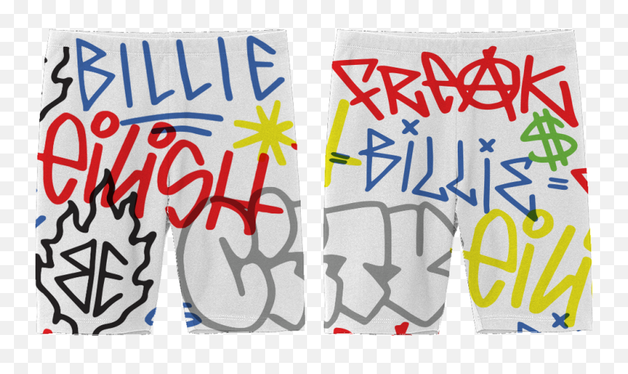 Billie Eilish To Launch Clothing Collection With La Brand Emoji,Billie Eilish Name Logo