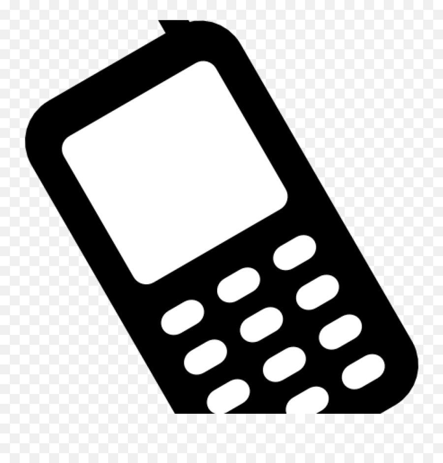 Mobile Phone Clipart Mobile Phone Clip Art At Clker - Mobile Mobile Phone Png Clipart Emoji,Phone Clipart