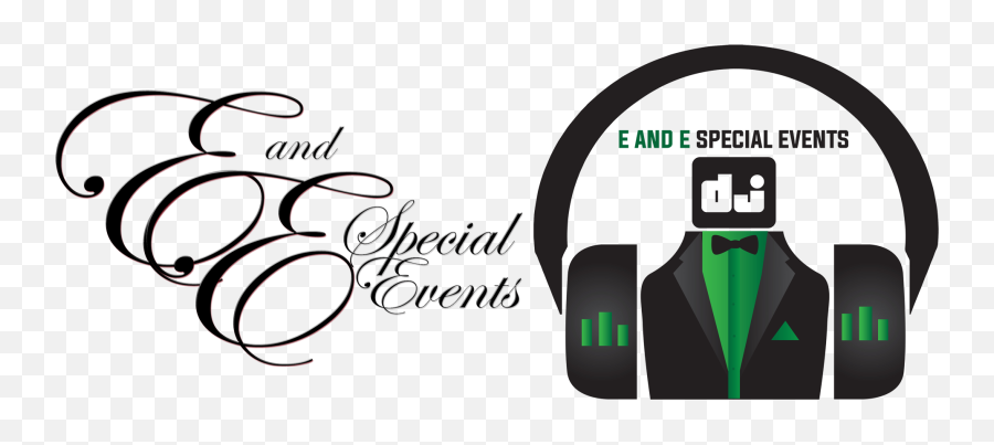 E And E Special Events Emoji,Wedding Dj Logo