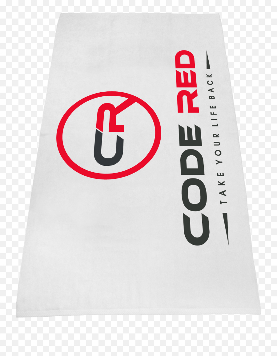 Code Red Fitness U0026 Nutrition Classic White Beach Towel Emoji,Code Red Logo