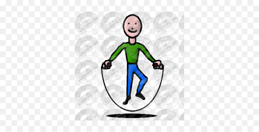 Jump Picture For Classroom Therapy - Nordic Walking Emoji,Jump Clipart