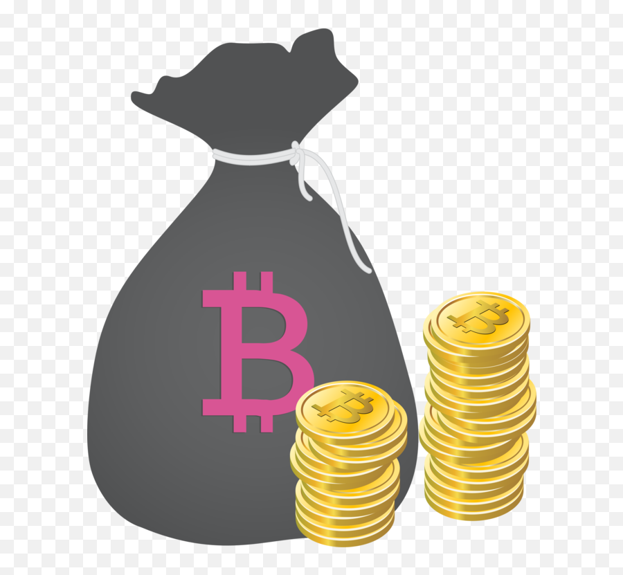 Saving Brand Bitcoin Png Clipart - Money Coin Bag Svg Emoji,Bitcoin Png