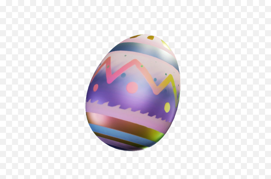 Download Purple Egg Eggshell Royale Fortnite Battle Easter - Fortnite Egg Back Bling Emoji,Easter Png