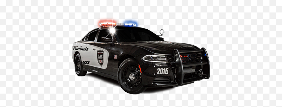 Dodge Charger Vip Police Upfitting - Transparent Background Cop Car Png Emoji,Police Lights Png