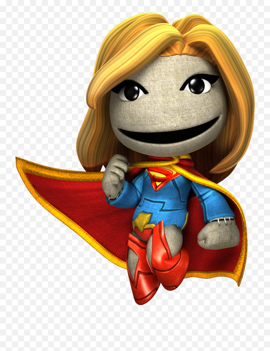 Supergirl - Board Games Telegram Stickers 1200x1200 Png Little Big Planet Sackboy Girl Emoji,Board Games Clipart