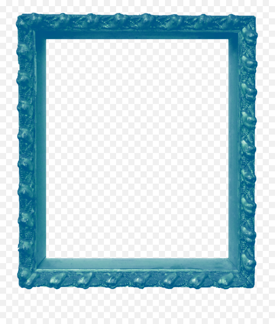 Blue Frame Download Transparent Png - Transparent Photo Frame No Background Blue Emoji,Transparent Picture Frame