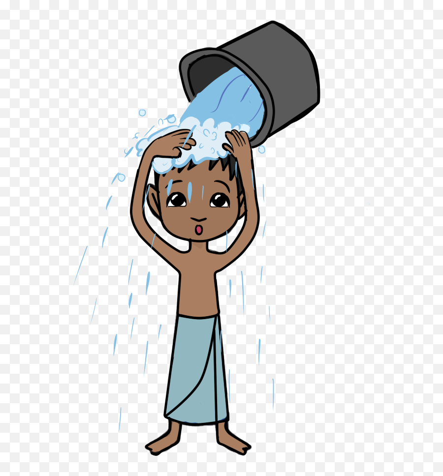 Taking Shower - Taking A Shower Clipart Png Emoji,Showering Clipart