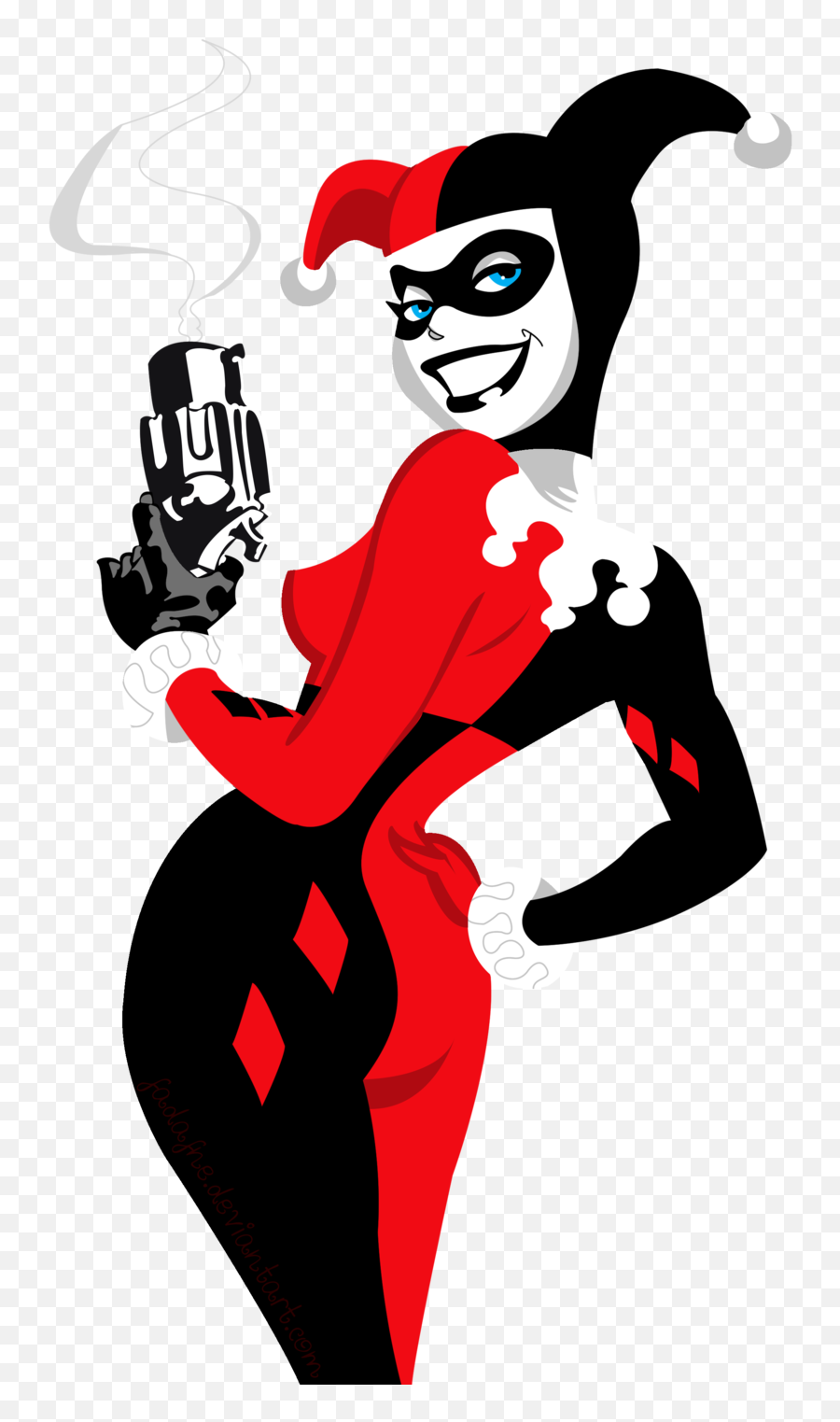 Harley Quinn Clipart Logo - Harley Quinn Png Emoji,Harley Quinn Logo