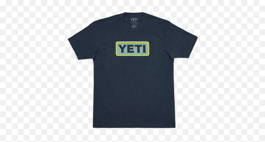 Yeti Spring Badge Logo Short Sleeve T - Fendi Emoji,Logo Shirts