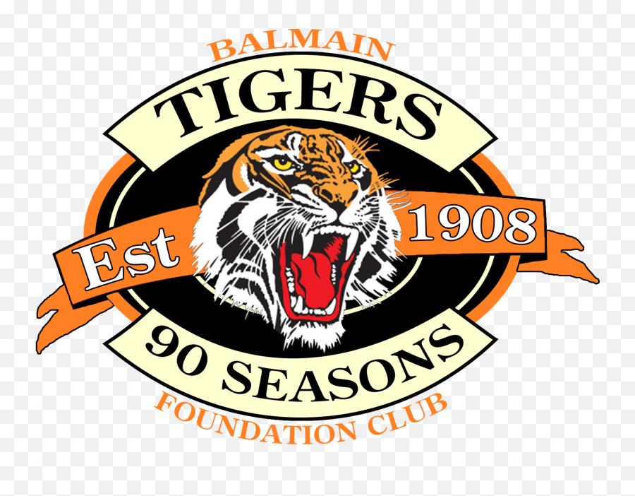 Balmain Tigers Emoji,Tigers Logo