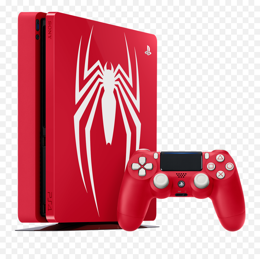 Download Playstation 4 1tb Marvelu0027s Spider - Man Limited Emoji,Ps4 Transparent