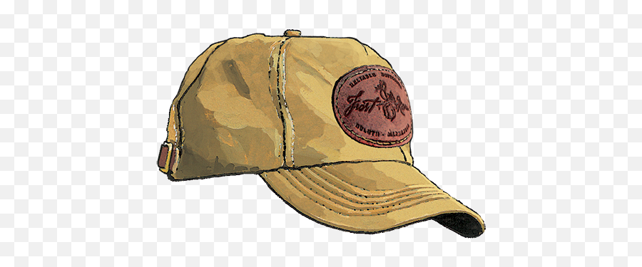 Frost River Waxed Canvas Cap Emoji,Gun Logo Hats