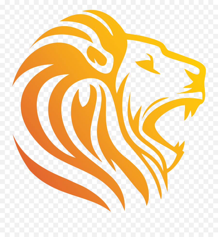 Free Transparent Lion Png Download - Lion Head Silhouette Emoji,Lion Logo