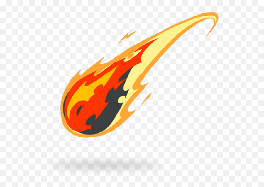 Download Comet Tail Drawing Fire Png Transparent - Comet Transparent Comet Clipart Emoji,Fire Png Transparent