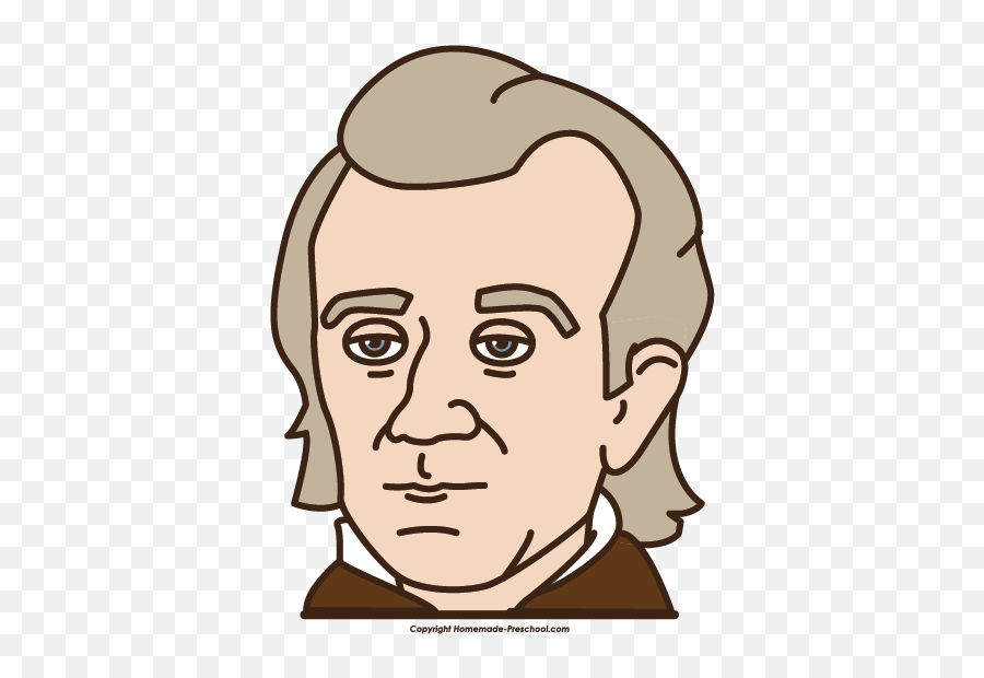 James K Polk Cartoon Transparent Png - James K Polk Cartoon Version Emoji,President Clipart