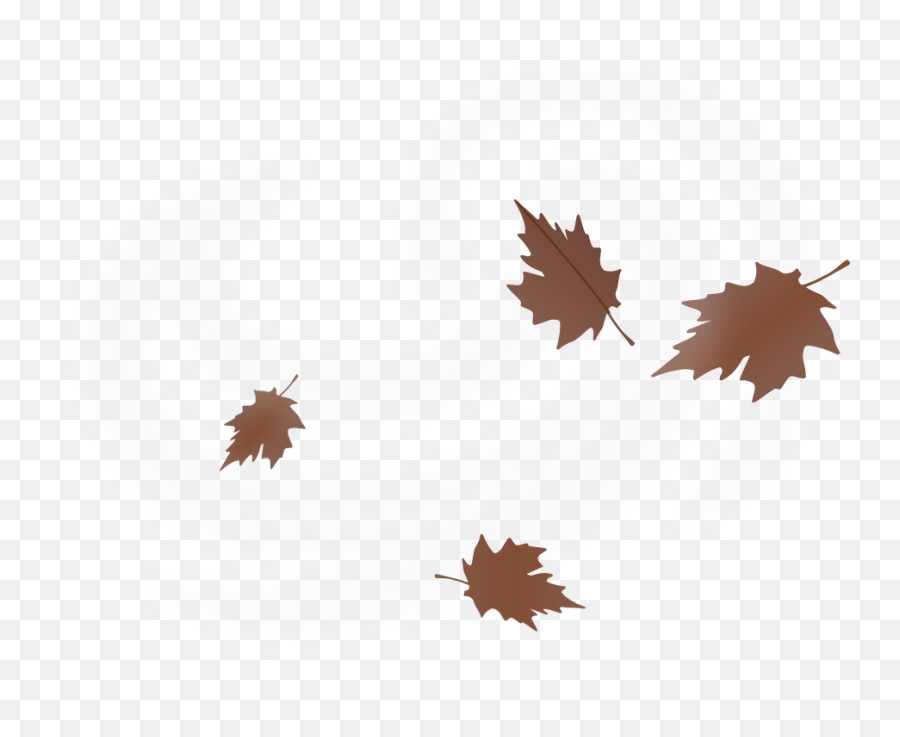 Weather Icon Windy Clipart - Maple Leaf Blew Away Emoji,Windy Clipart