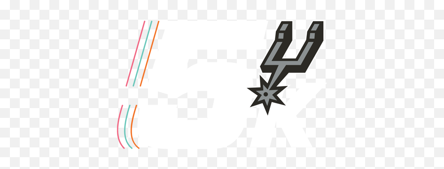 Spurs 5k - Language Emoji,San Antonio Spurs Logo