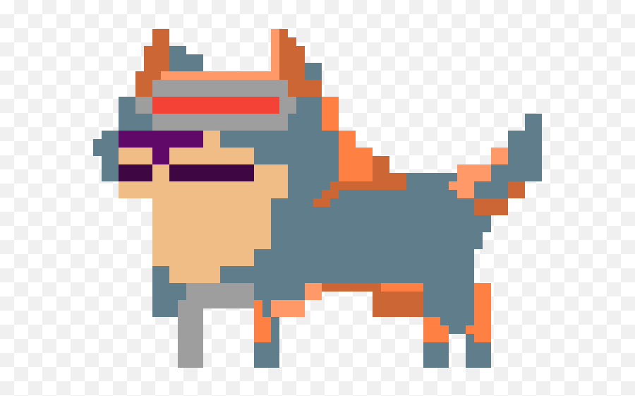 Pixilart - Cyborg Doge By Alienbomb Animal Figure Emoji,Doge Transparent