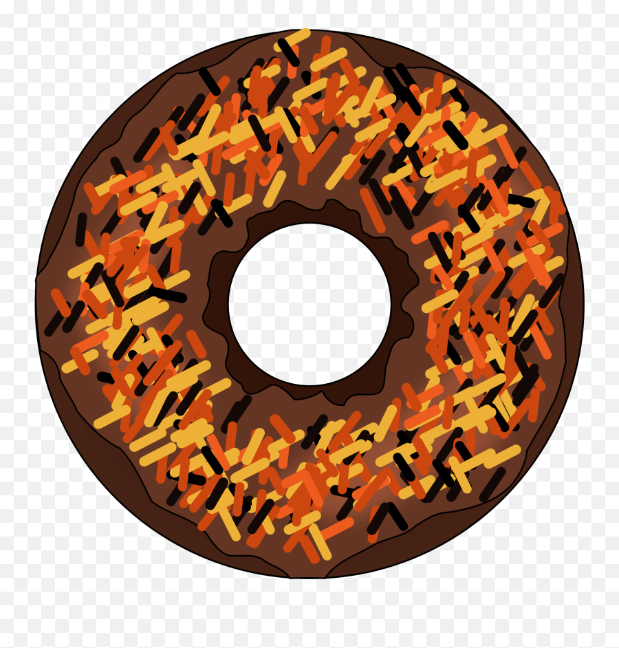0 - Pumpkin Donut Clipart Emoji,Donut Clipart