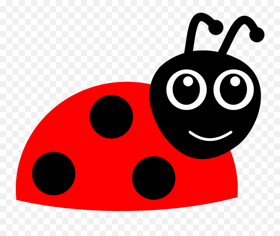 Ladybug Lady Bug Clip Art - Ladybug Cartoon Emoji,Ladybug Clipart