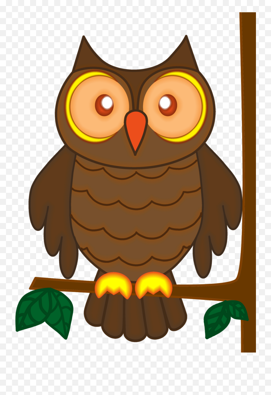 Owl Clipart Transparent Background - Owl Cartoon Image Transparent Emoji,Owl Transparent Background