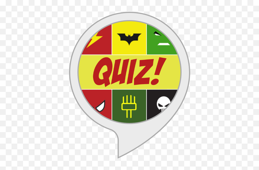 Alexa Skills - Language Emoji,Superheroes Logo Quiz