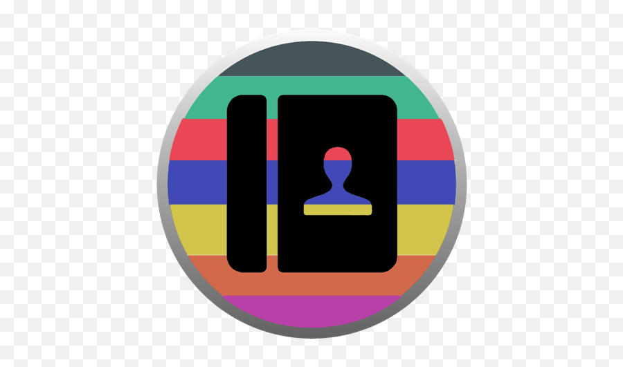 Contacts Icon Icon 1024x1024px Ico Png Icns - Free Rainbow Contacts Phone Icon Emoji,Contact Icon Png