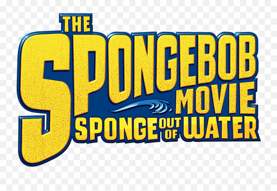 Spongebob Squarepants Movie Sponge Out - Spongebob Out Of Water Title Emoji,Spongebob Logo