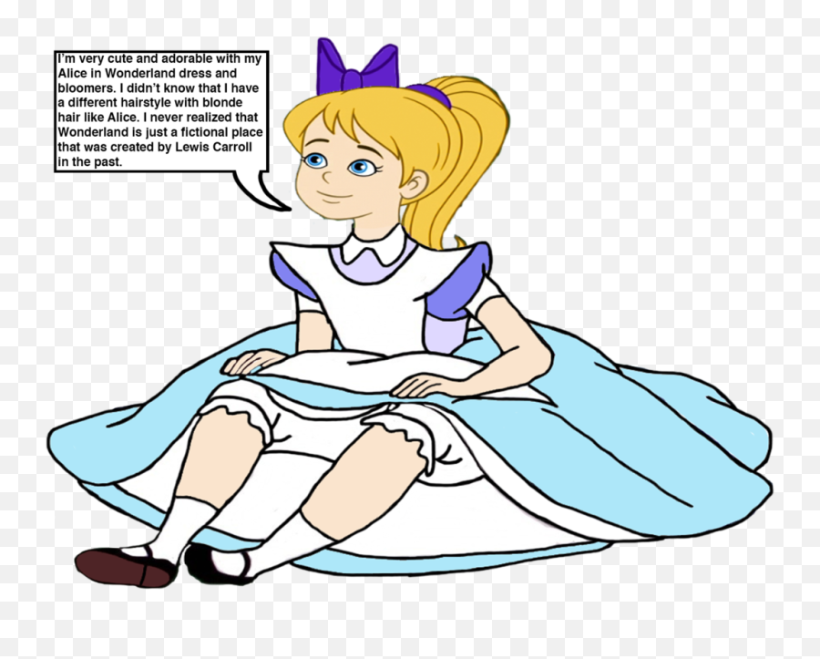 Dorothy Ann As Little Alice By - Dorothy Tom And Jerry Wizard Of Oz Emoji,Magic School Bus Png