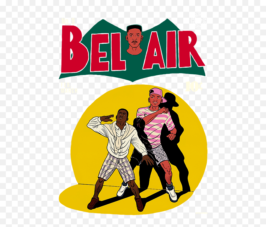Fresh Prince Belair Smith Carlton - Fresh Prince Of Bel Air Digital Art Emoji,Fresh Prince Of Belair Logo