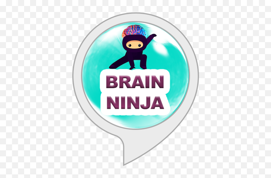 Amazoncom Brain Ninja Alexa Skills - Jk Letter Logo Emoji,Ninja Transparent
